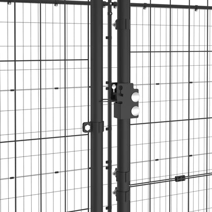 Vidaxl Perrera De Exterior De Acero 7,26 M²_4