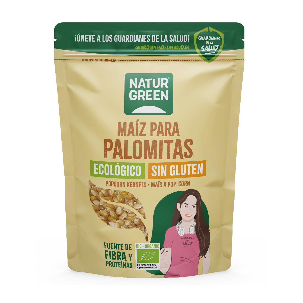 Maíz Palomitas Bio NaturGreen 400 g