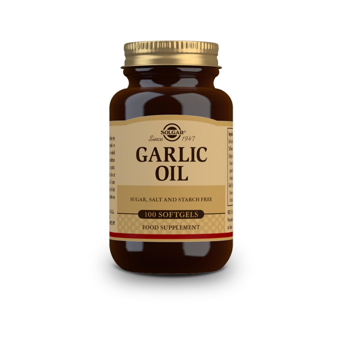 Aceite de ajo, 100 perlas