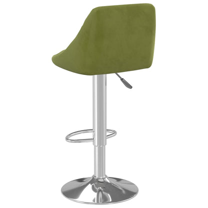 Taburete De Cocina De Terciopelo Verde Claro_3
