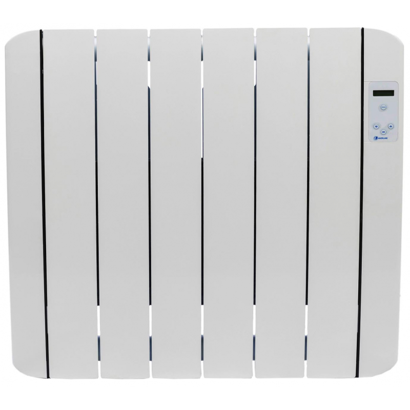 Haverland Gd6 Inerzia Radiador Eléctrico Bajo Consumo, Potencia 900w, Pantalla Digital Lcd, 6 Elementos De Aluminio E Interior De Piedra Natural_0