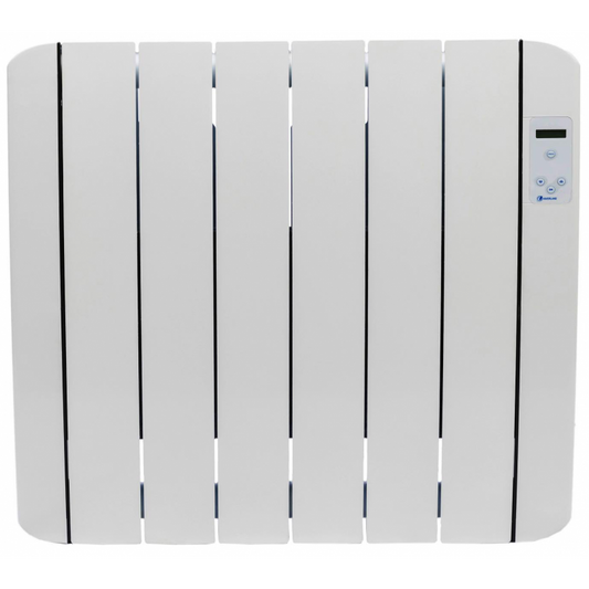 Haverland Gd6 Inerzia Radiador Eléctrico Bajo Consumo, Potencia 900w, Pantalla Digital Lcd, 6 Elementos De Aluminio E Interior De Piedra Natural_0