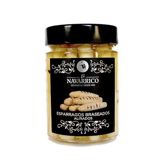 Espárragos Braseados Aliñados El Navarrico Frasco Mio 314 ml