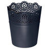 Maceta Lace , Dimensiones (mm) 180x180x210, Color Antracita