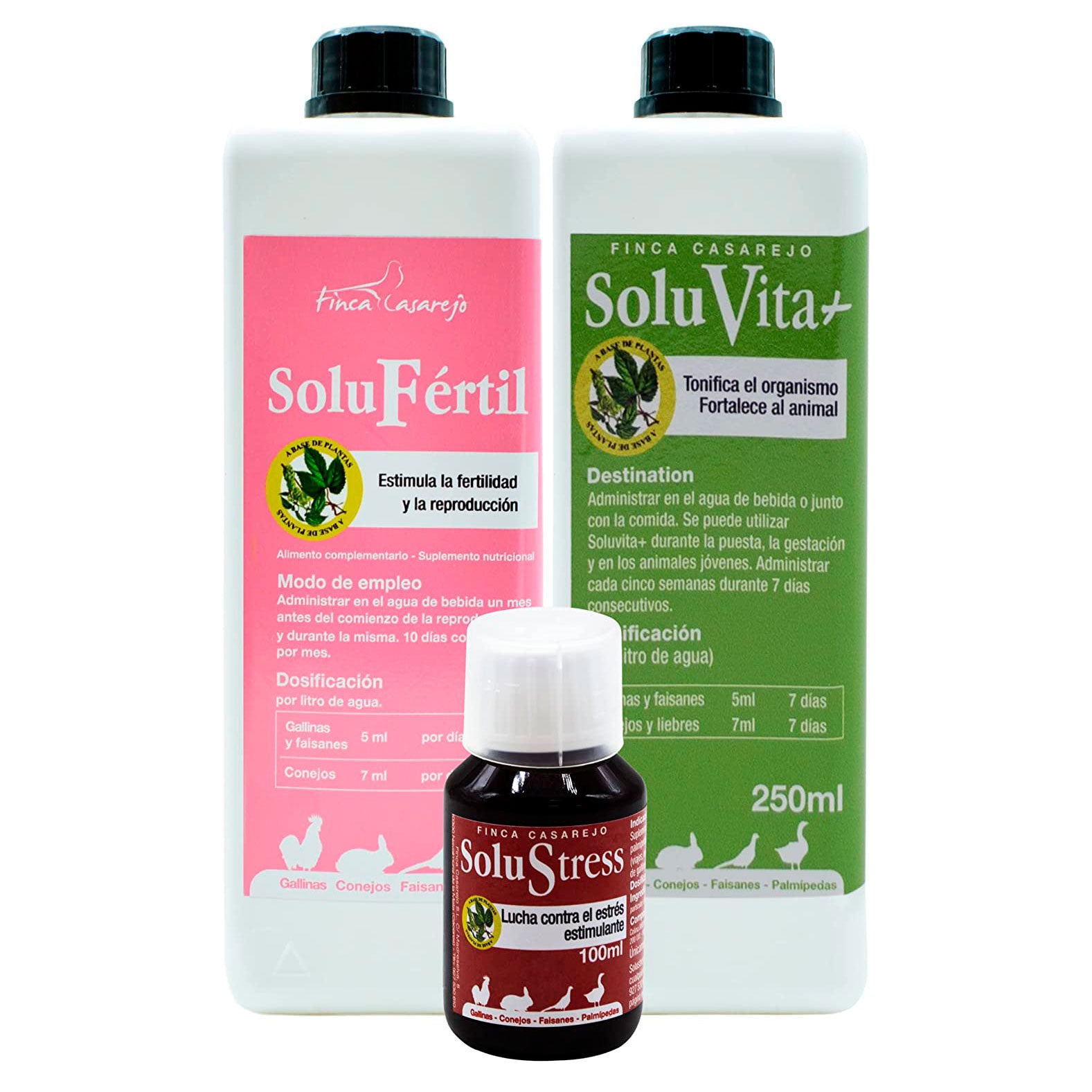 Estimula La Fertilidad De Las Aves De Corral - Productos Naturales Para Cría De Gallinas, Patos Y Otras Aves -1l_0