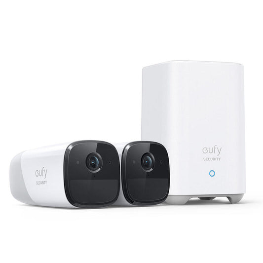 Eufy Eufycam 2 Pro Bala Cámara De Seguridad Ip Interior Y Exterior 2048 X 1080 Pixeles Pared_0