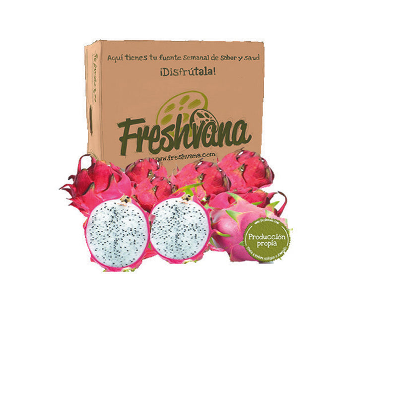 Caja De Pitahaya Blanca Ecológica Freshvana 3 Kg