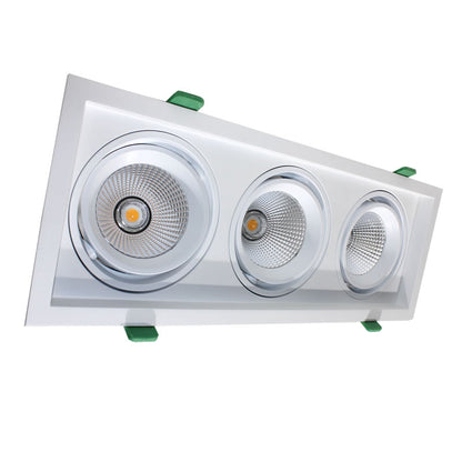 Housing Para Downlight Led, Kardan Arfon 3 Focos_2