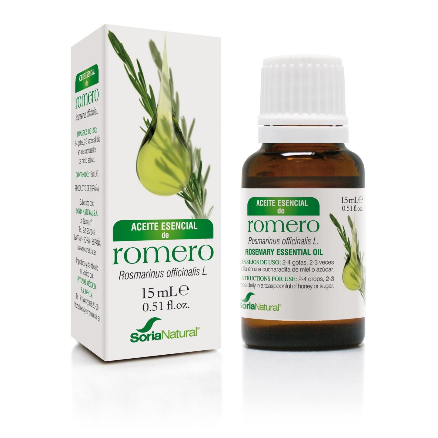 Esencia De Romero Soria Natural 15 ml