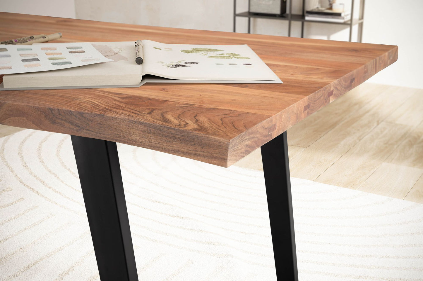 Escritorio Moderno Y Estilizado Modelo Wl7.276_4
