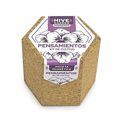 Cubo con imán de Pensamientos Hexágono