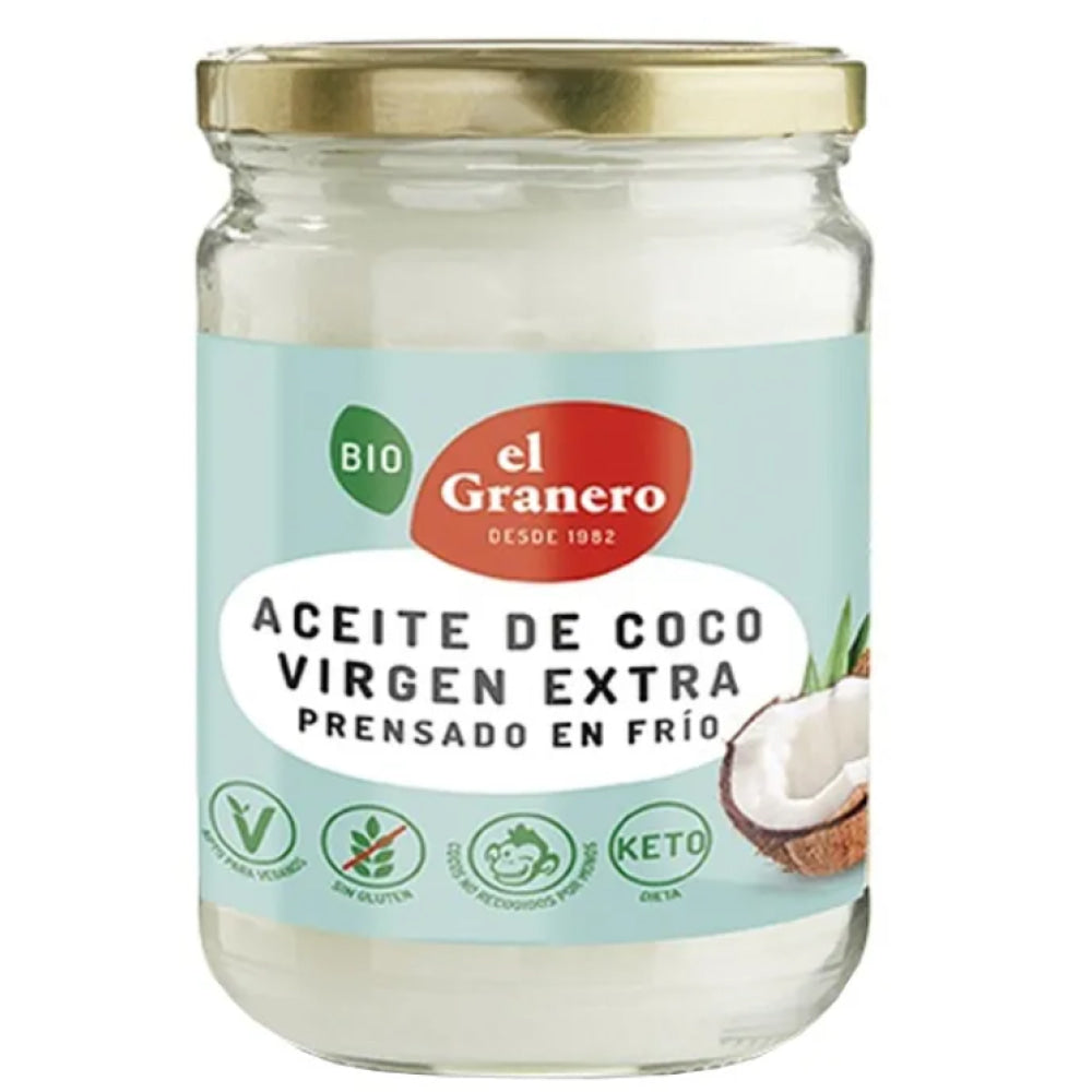 Aceite De Coco Virgen Premium Bio 400 Ml_0