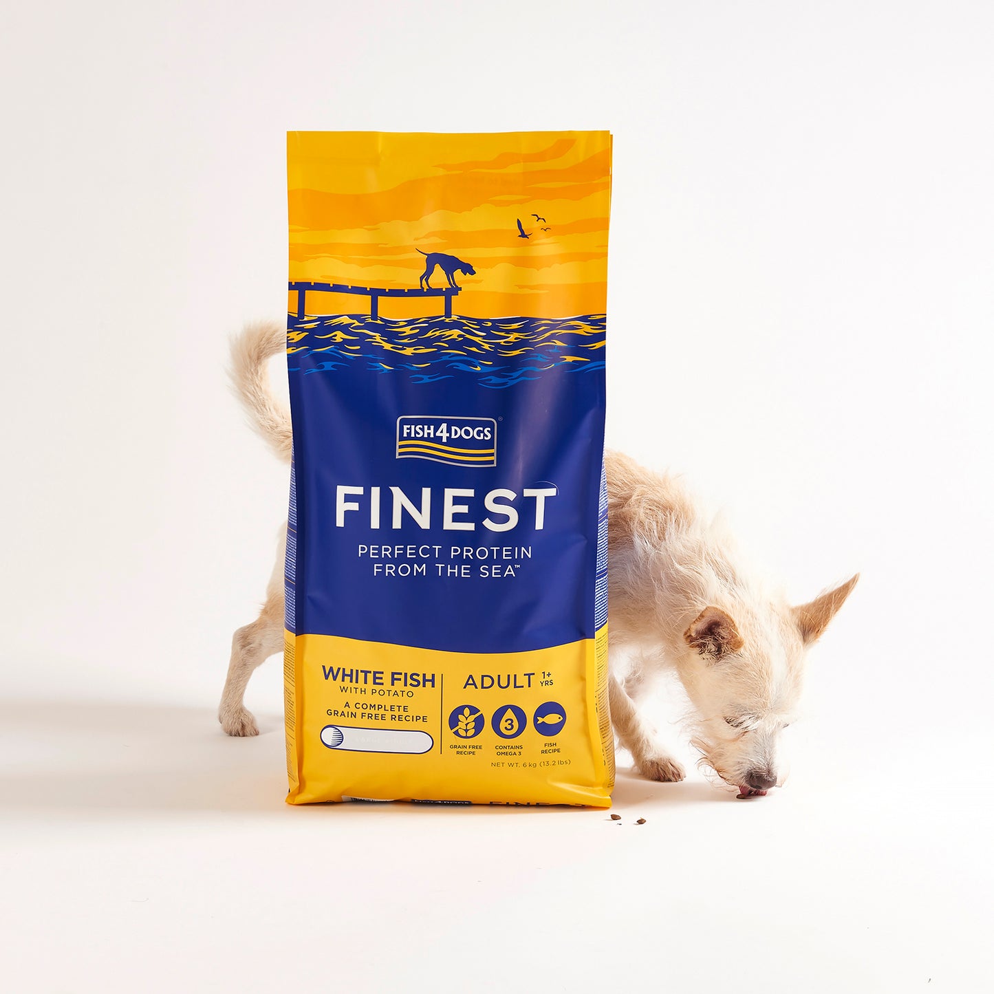 Fish4dogs Pienso Razas Pequeñas Sin Cereales – Pescado Blanco Y Patata 6 Kg_3