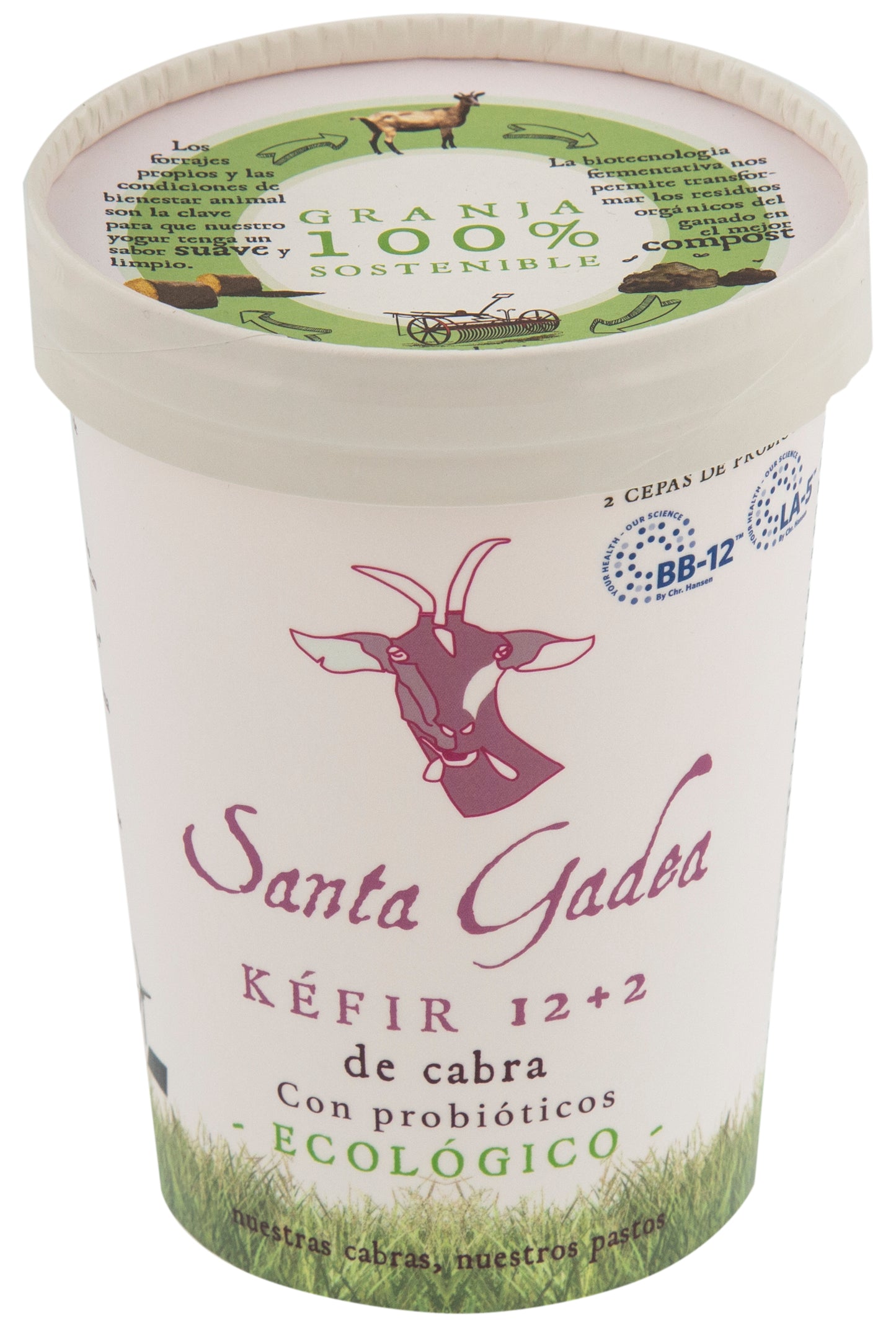 Kéfir De Cabra Ecológico Con Probióticos. 6x420 g._1