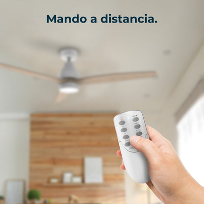Cecotec Ventilador De Techo Con Luz Energysilence Aero 5275 Lightwood_3