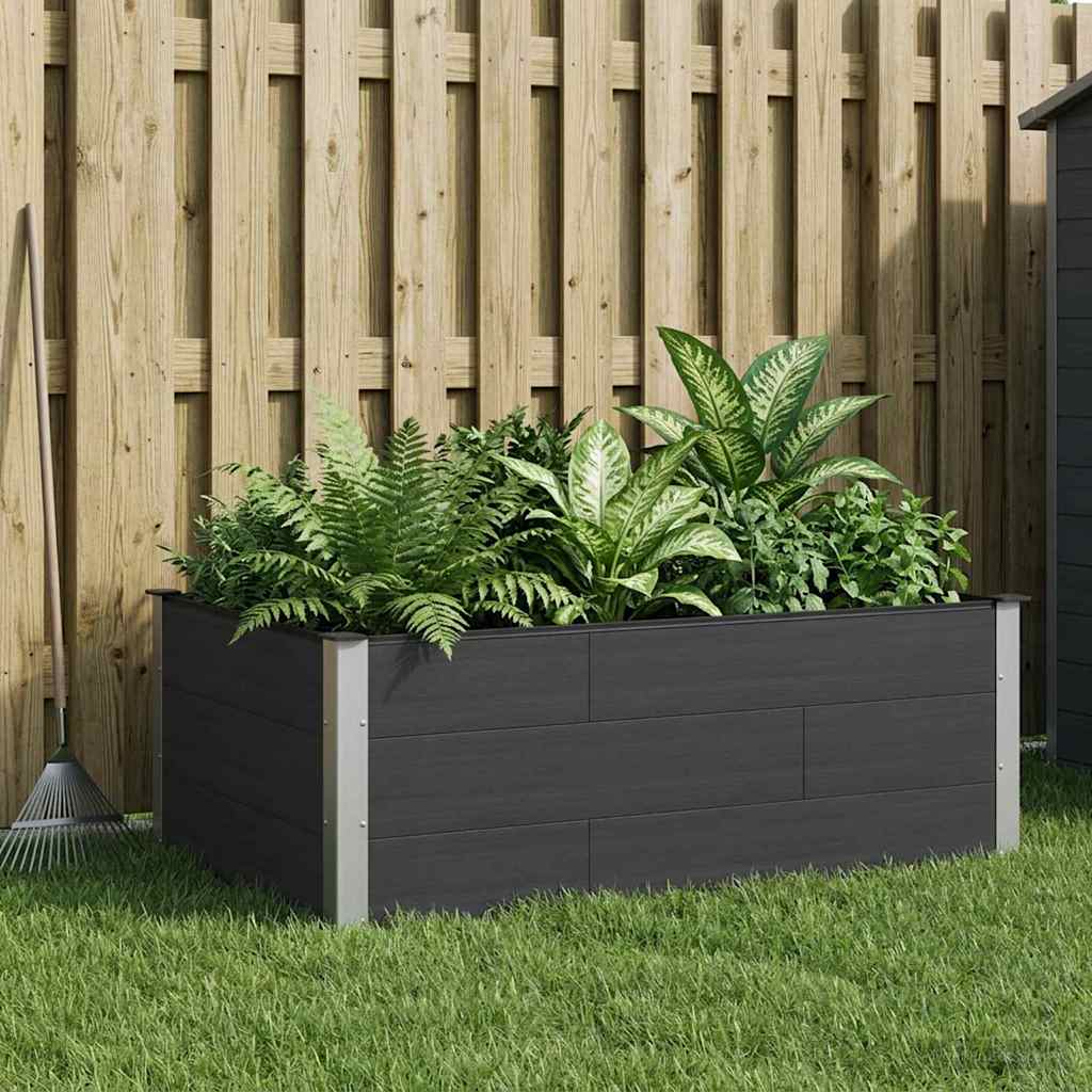Arriate Elevado Negro 150 X 100 X 54 Cm_1