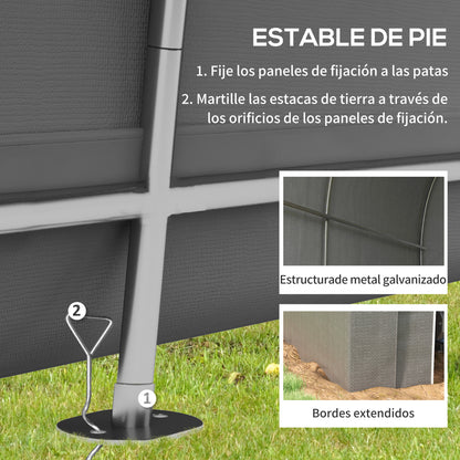 Outsunny Carpa De Jardín Exterior Para Herramientas_4