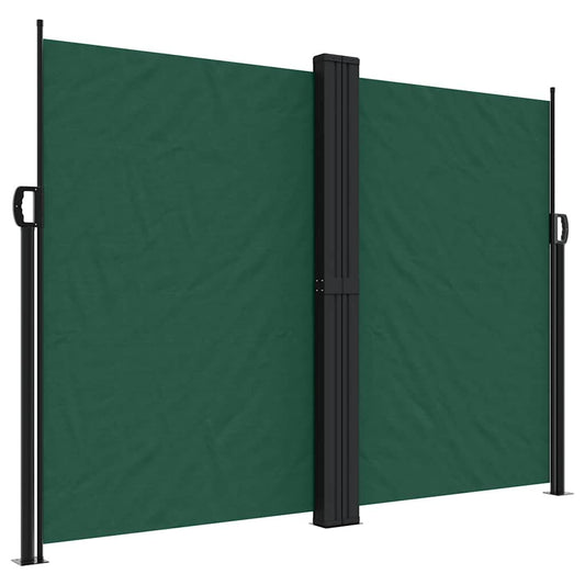 Vidaxl Toldo Lateral Retráctil Verde Oscuro 180x600 Cm_0