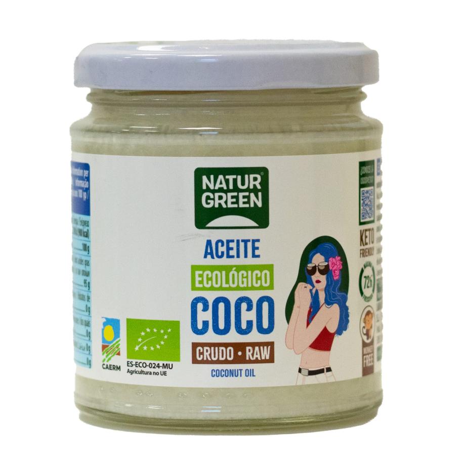 Pack 2 x Aceite de coco Bio NaturGreen