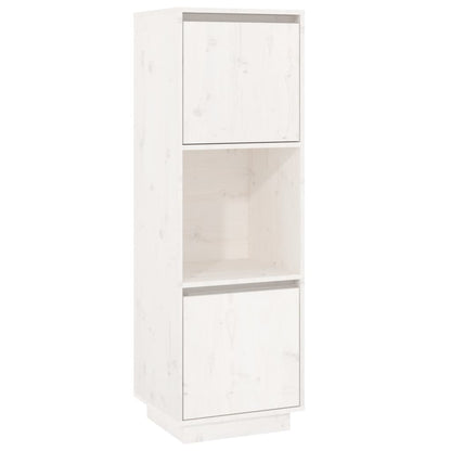 Aparador Alto De Madera Maciza De Pino Banco 38x35x117 Cm / Vetonek_3