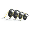 Correa Para Perros Flexi Neon Giant M Negro Amarillo/negro