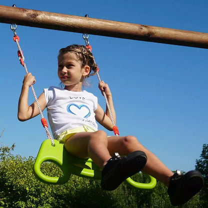 Conjunto anillas y trapecio para columpio Soulet