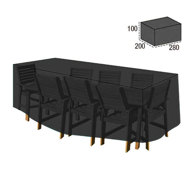 Funda Cubre Mesa / Conjunto 100x200x280 Cm._0