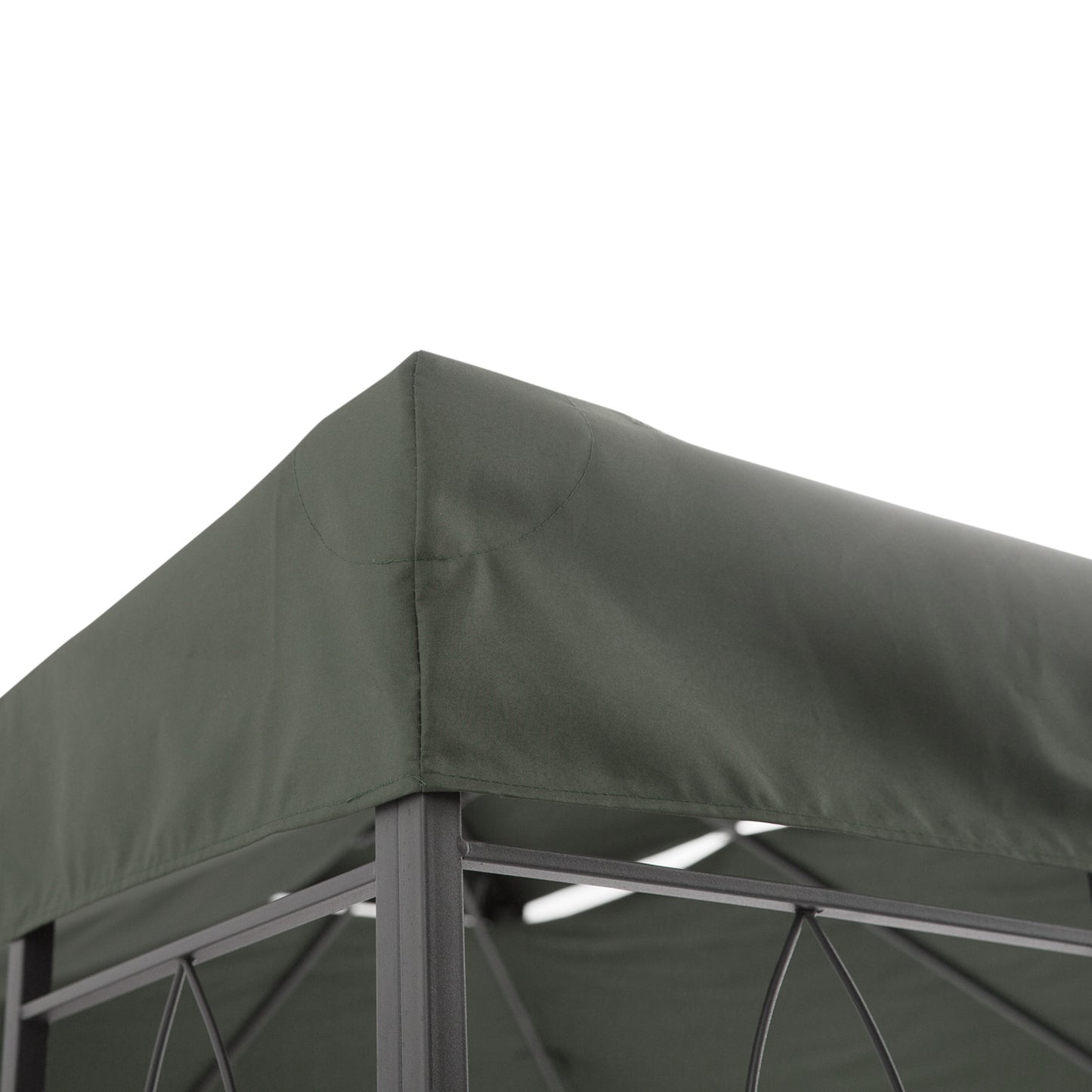 Outsunny Techo De Repuesto 4x3 M Para Cenador Jardín Exterior 2 Niveles Gris_3