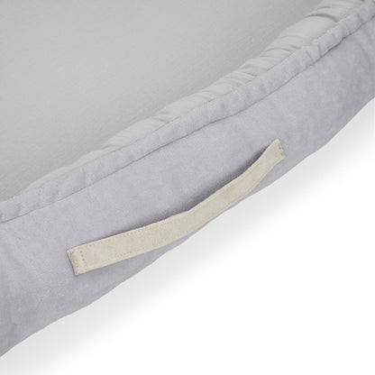 Cuna Nido Colecho Bebe Muselina Gris