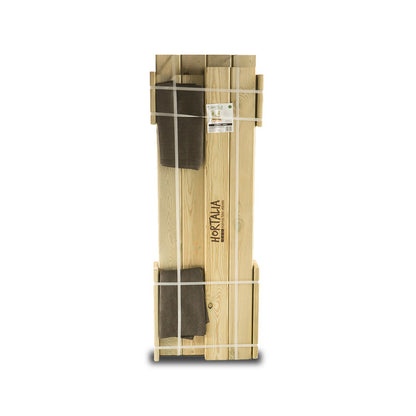 Cajón De Cultivo De Madera Tratada 120x80x40 Cm Box Stairs 120 Hortalia_4