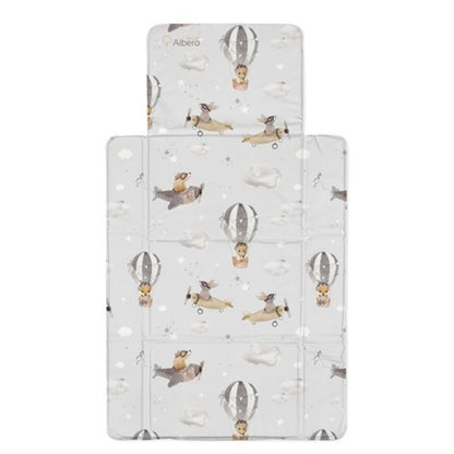 Cambiador Plegable De Viaje Plastificado Balloon Flight_2