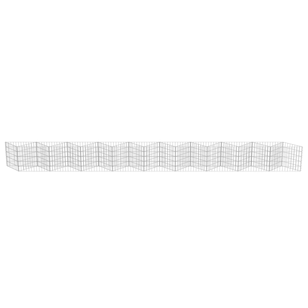 Muro De Gaviones De Acero 630x30x50 Cm / Vetonek_2
