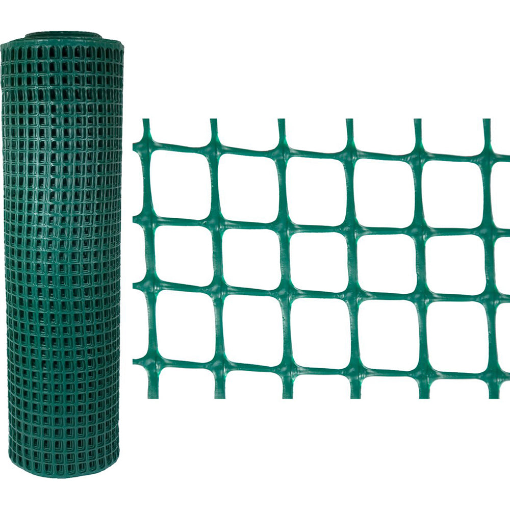 Malla Plástica 330 G - 25x25 Mm - 1x30 M - Verde_0