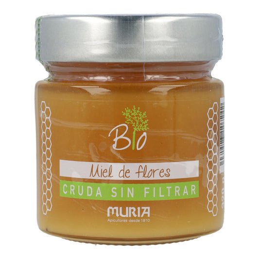 Miel de mil flores Cruda Bio Muria 320 g