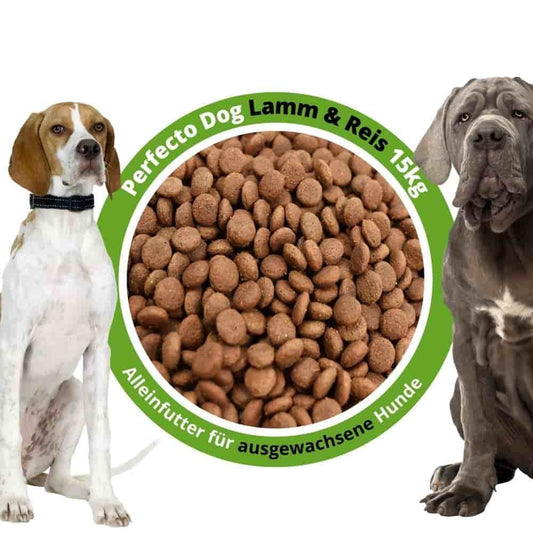 Pienso Para Perros Adultos, Comida Para Perros, Cordero Y Arroz 15kg