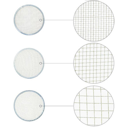 Harinero Tamizador Acero Inoxidable Ø 20 Cm. Con 3 Mallas Intercambiables