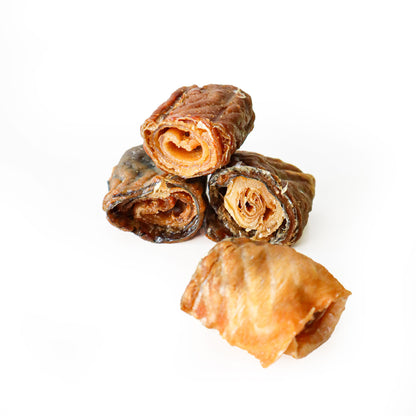 Snack Natural Para Perro Maxi Sushi Salmon 4u X 4 Bolsas Wuapu