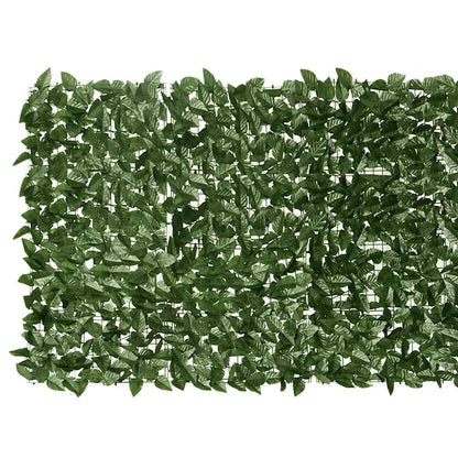 Vidaxl Toldo Para Balcón Con Hojas Verde Oscuro 300x100 Cm_3