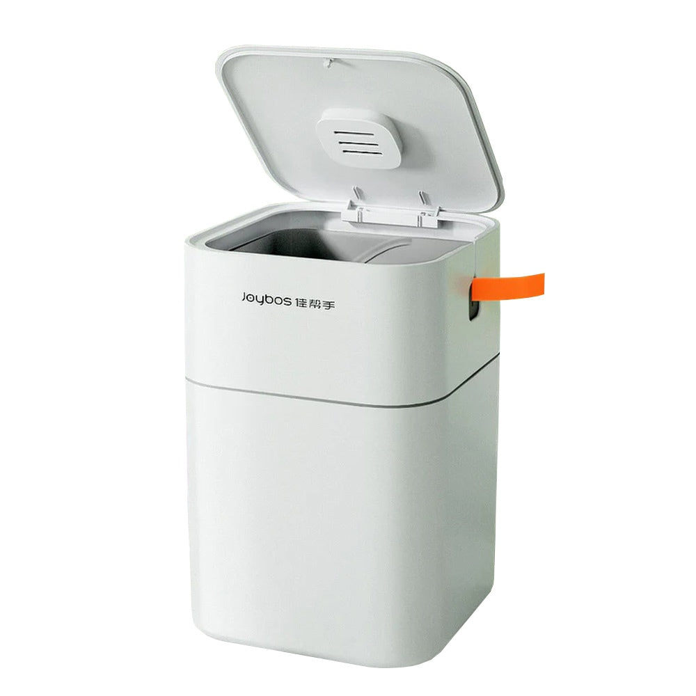 Papelera Cubo De Basura Cuadrado 15 L Easy Pack Con Tapa - Incluye 30 Bolsas De Basura_0