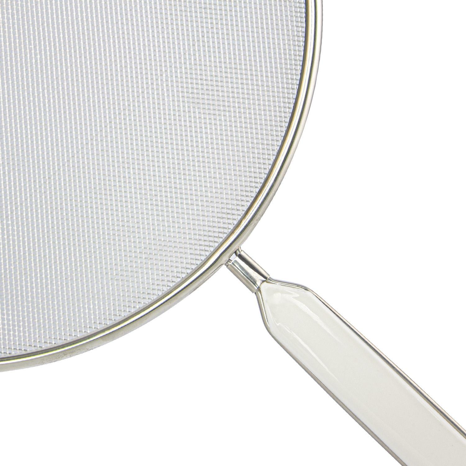 Tapa Anti Salpicaduras Ø 28 Cm. Malla Acero Inoxidable. Con Mango, Pantalla Antisalpicaduras,tapa Sarten,tapa Ollas,tapa Aceite_2