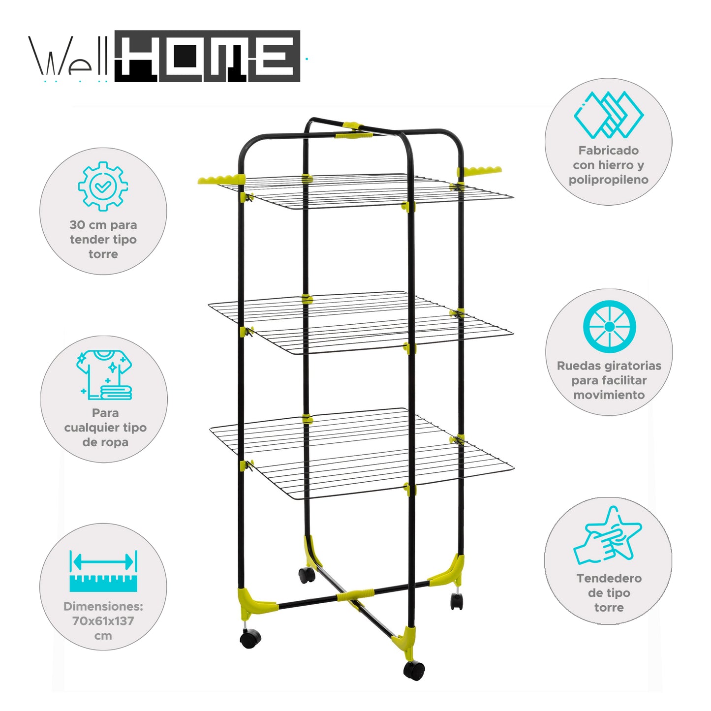 Wellhome Tendedero Torre mojave 30m