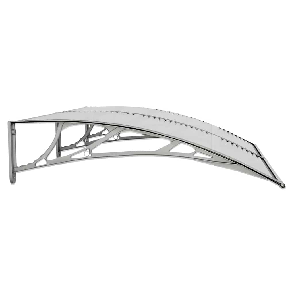 Marquesina De Puerta Policarbonato Gris 150x100 Cm_4