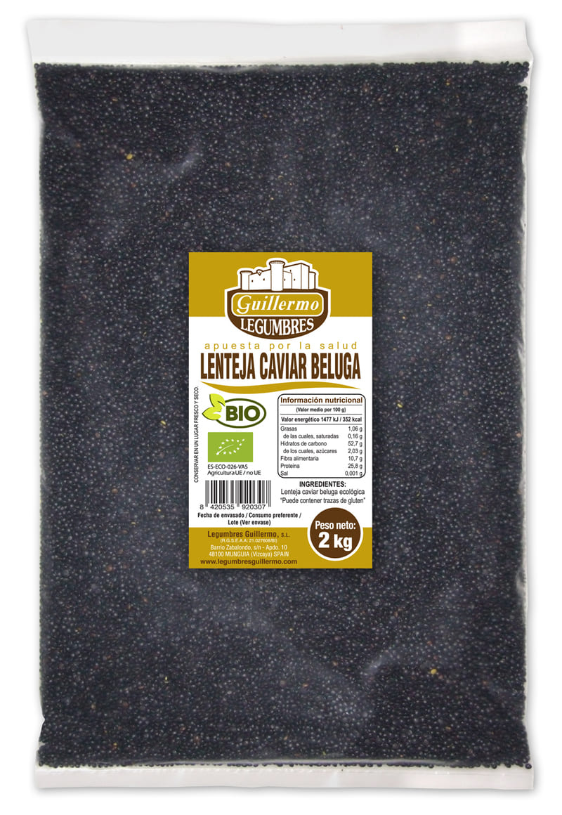 Lenteja Beluga Caviar Bio - 2 Kg_0
