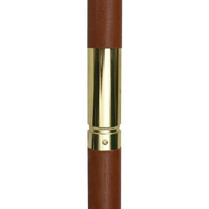 Vidaxl Sombrilla Con Palo De Madera Blanco Crema 200x300 Cm_4