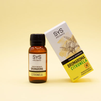 Esencia Hidrosoluble Citronela SYS Aromas 50 ml | Aroma Cítrico y Herbal | Para Humidificadores y Difusores_1