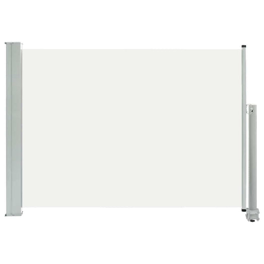 Vidaxl Toldo Lateral Retráctil De Jardín Color Crema 80x300 Cm_0