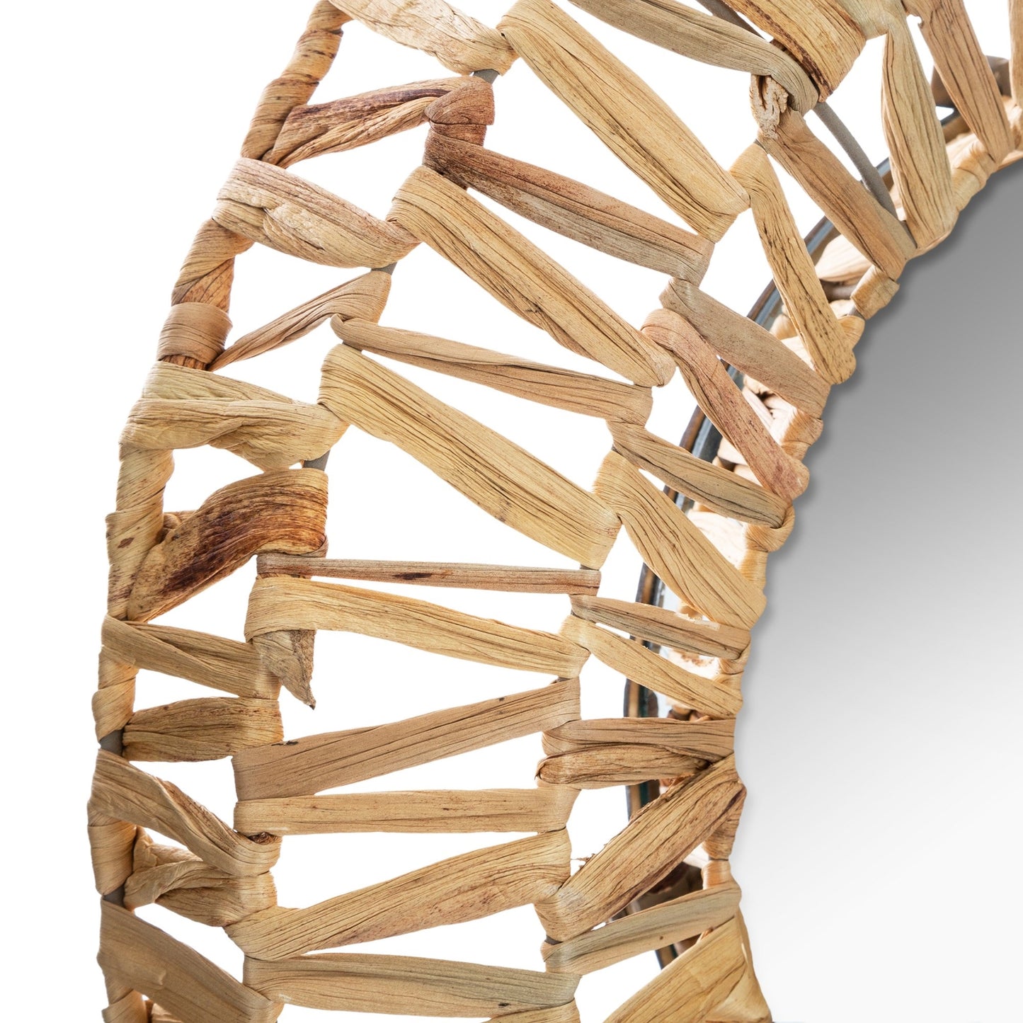 Espejo Trenzado Beatriz Diámetro Ø45x6