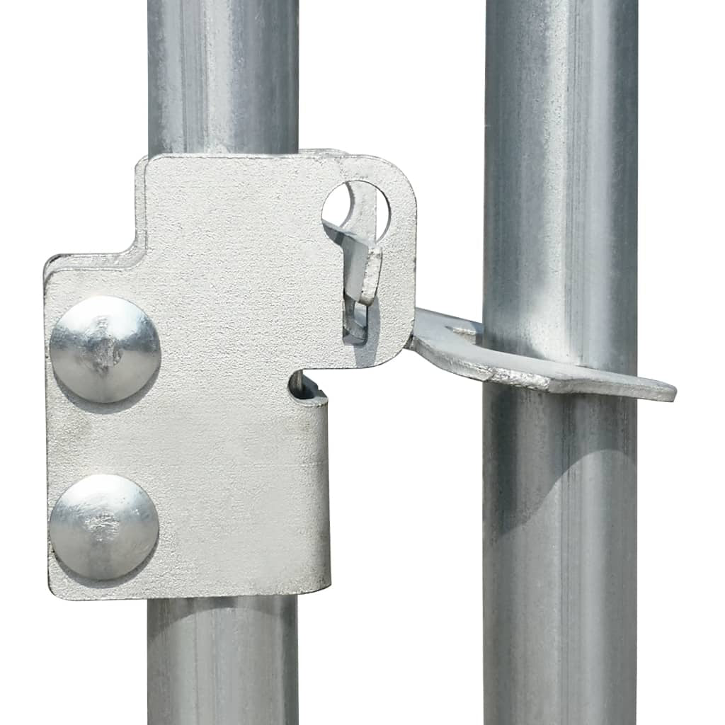 Vidaxl Gallinero Acero Galvanizado 5x1x1,5 M_3