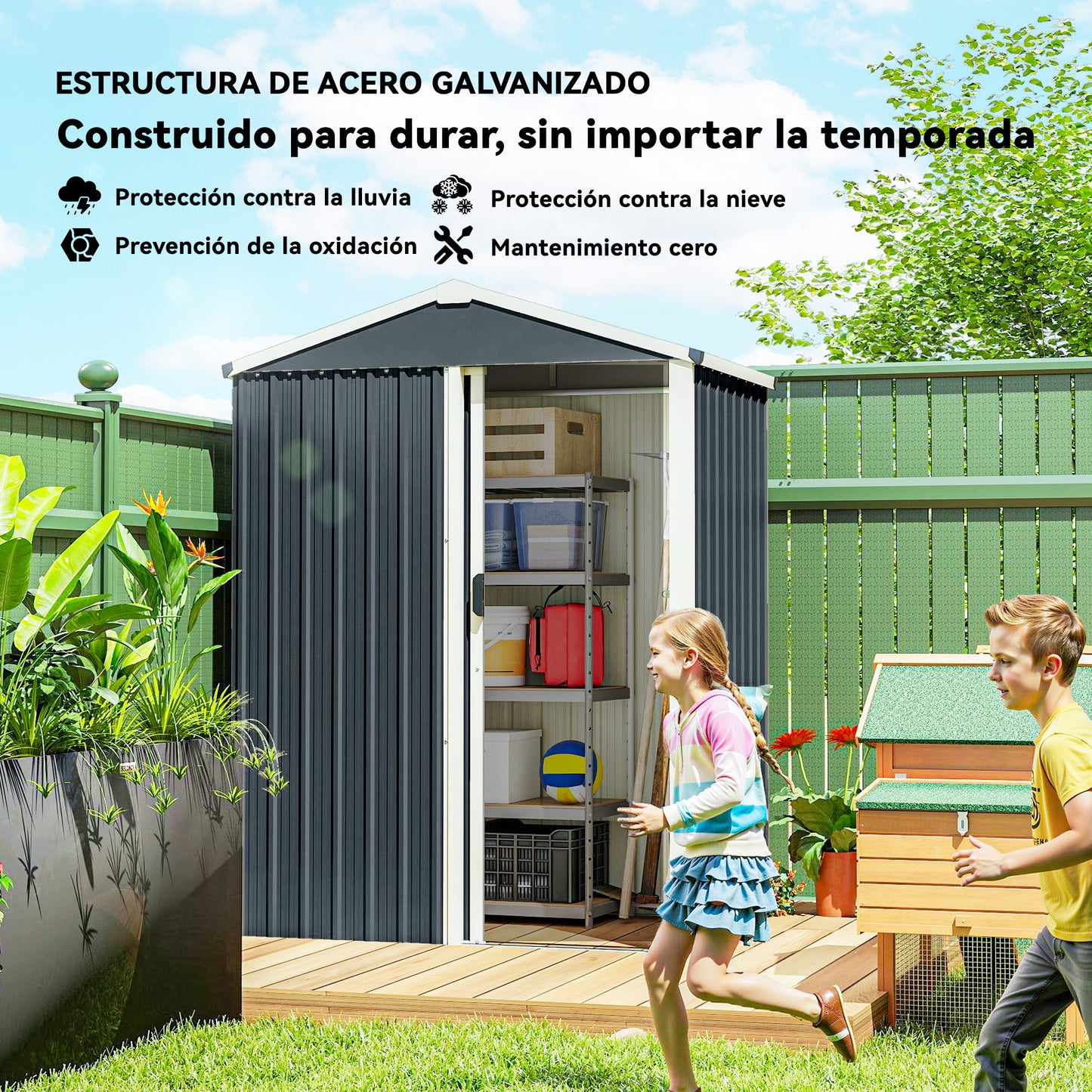 Outsunny Caseta De Jardín Exterior 1_3