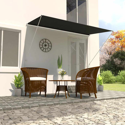 Toldo Retráctil 350x150 Cm Gris Antracita_1